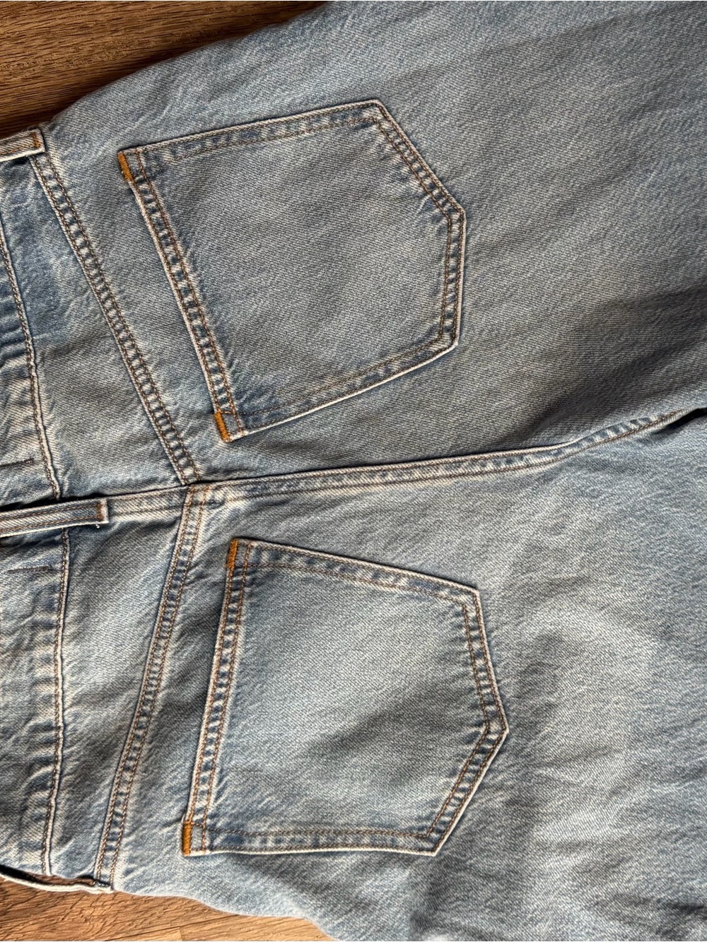 Abercrombie & Fitch Wide Leg Crop Jeans size 4 - Picture 7 of 7